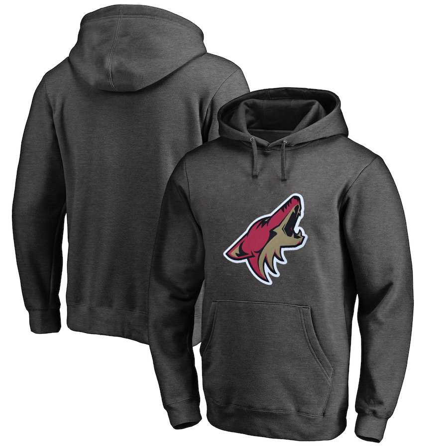 Phoenix Coyotes Dark Gray All Stitched Pullover Hoodie,We sell and wholesale Phoenix Coyotes Dark Gray All Stitched Pullover Hoodie on line form chian!